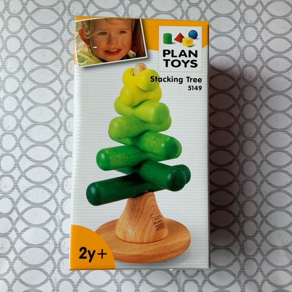 plan toys stacking tree